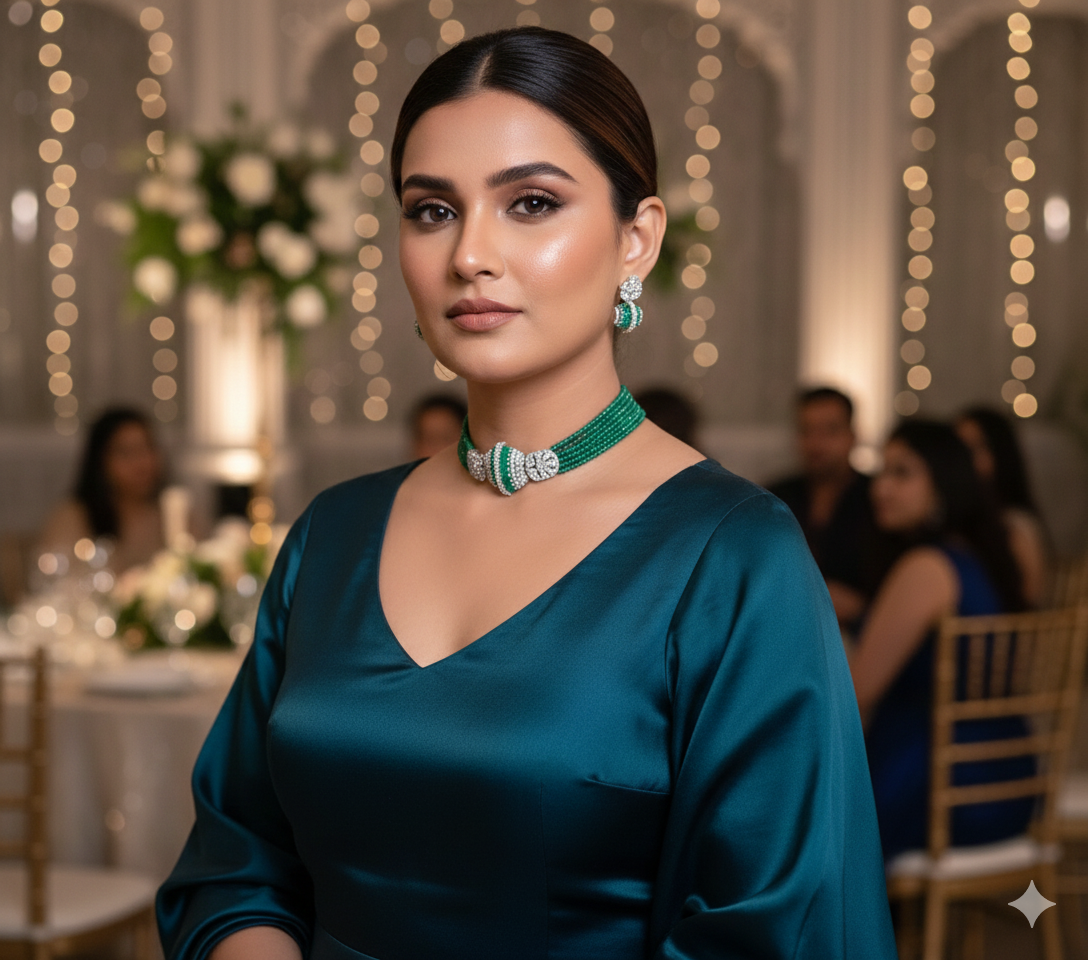 Regal Heritage Green Choker Set RJ