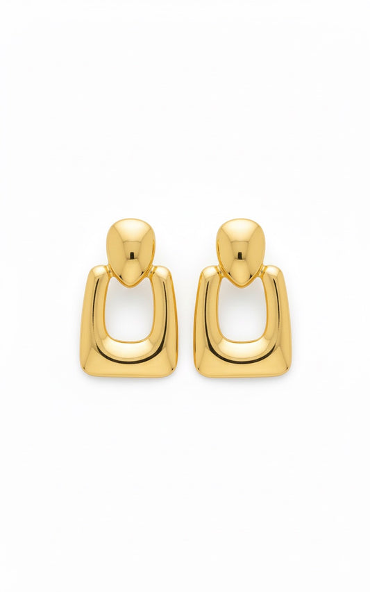 DRIZZLING STARS – Golden Aura Hoops