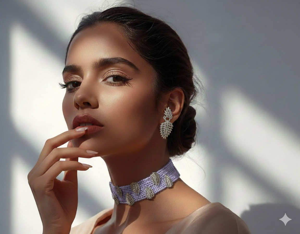 Leaf Royale Choker Set DSRJ-04