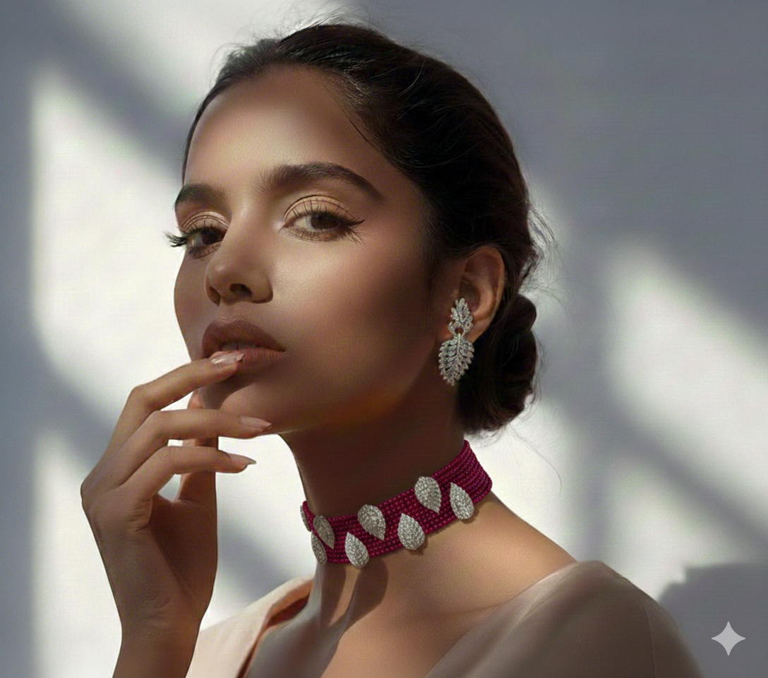 Leaf Royale Choker Set DSRJ-04