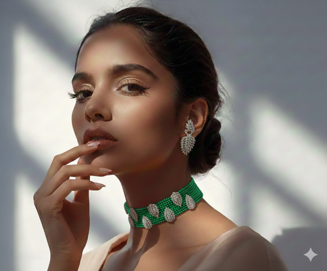 Leaf Royale Choker Set DSRJ-04