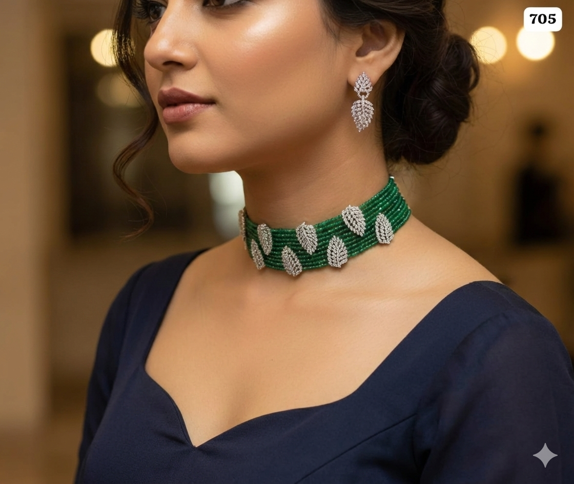 Leaf Royale Choker Set DSRJ-04