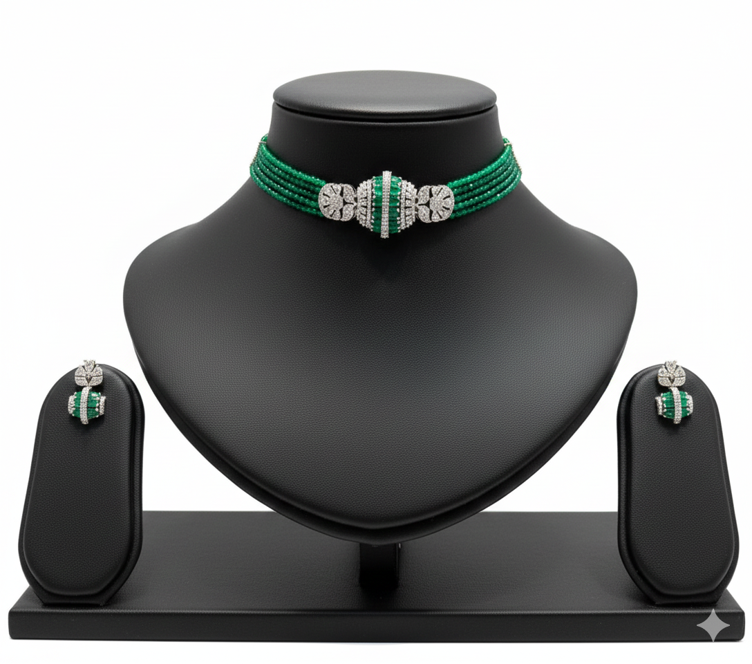 Regal Heritage Green Choker Set RJ