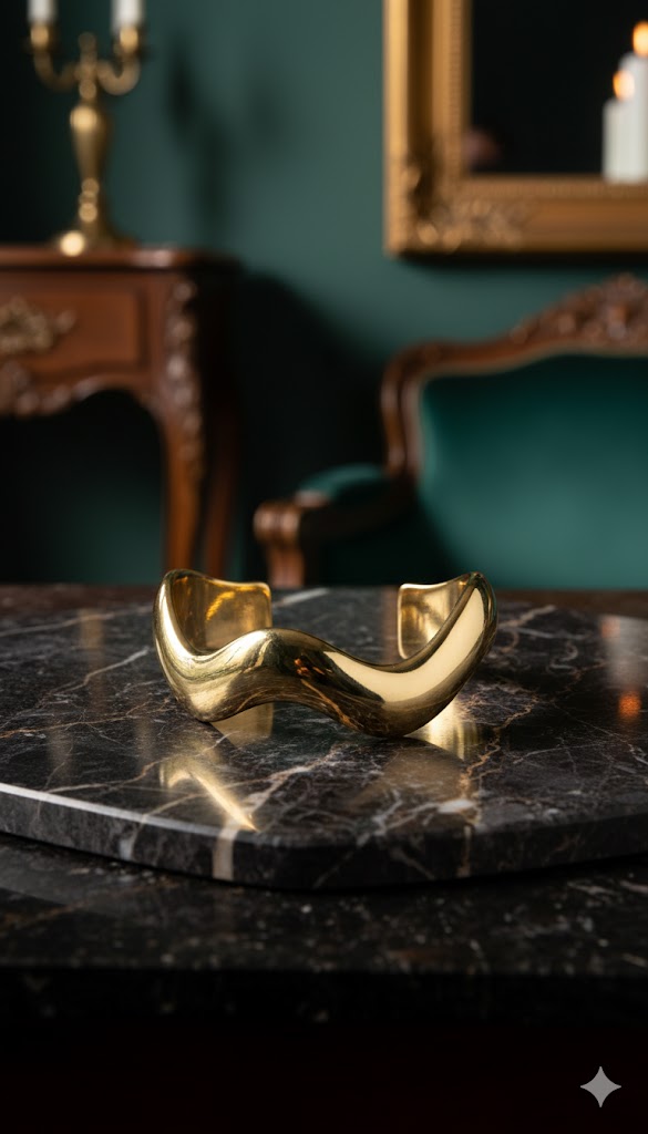 Drizzling Stars - Aurora Bold Curve Cuff