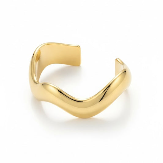 Drizzling Stars - Aurora Bold Curve Cuff